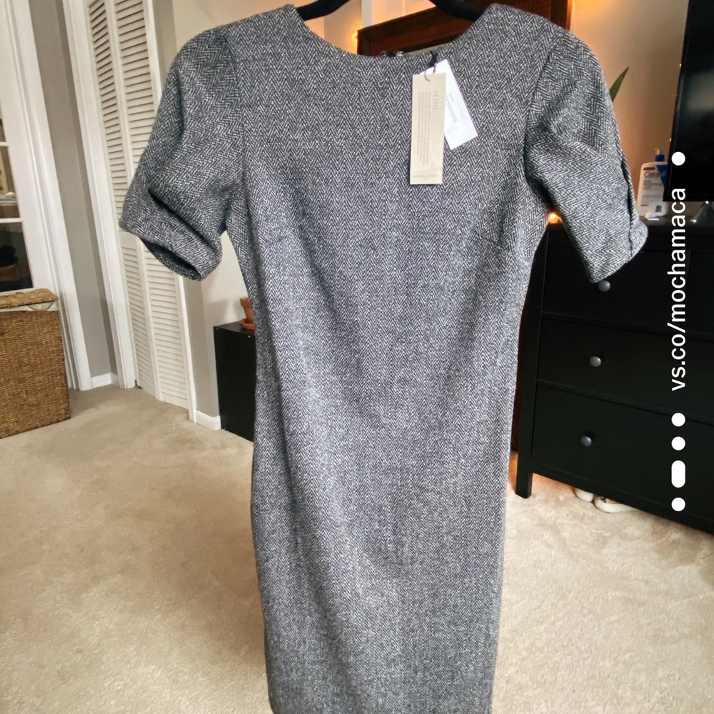 Banana Republic Grey Sheath Dress